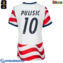 Fotballdrakt Dame Forente stater Christian Pulisic #10 Hjemmedrakt VM 2026 Kortermet